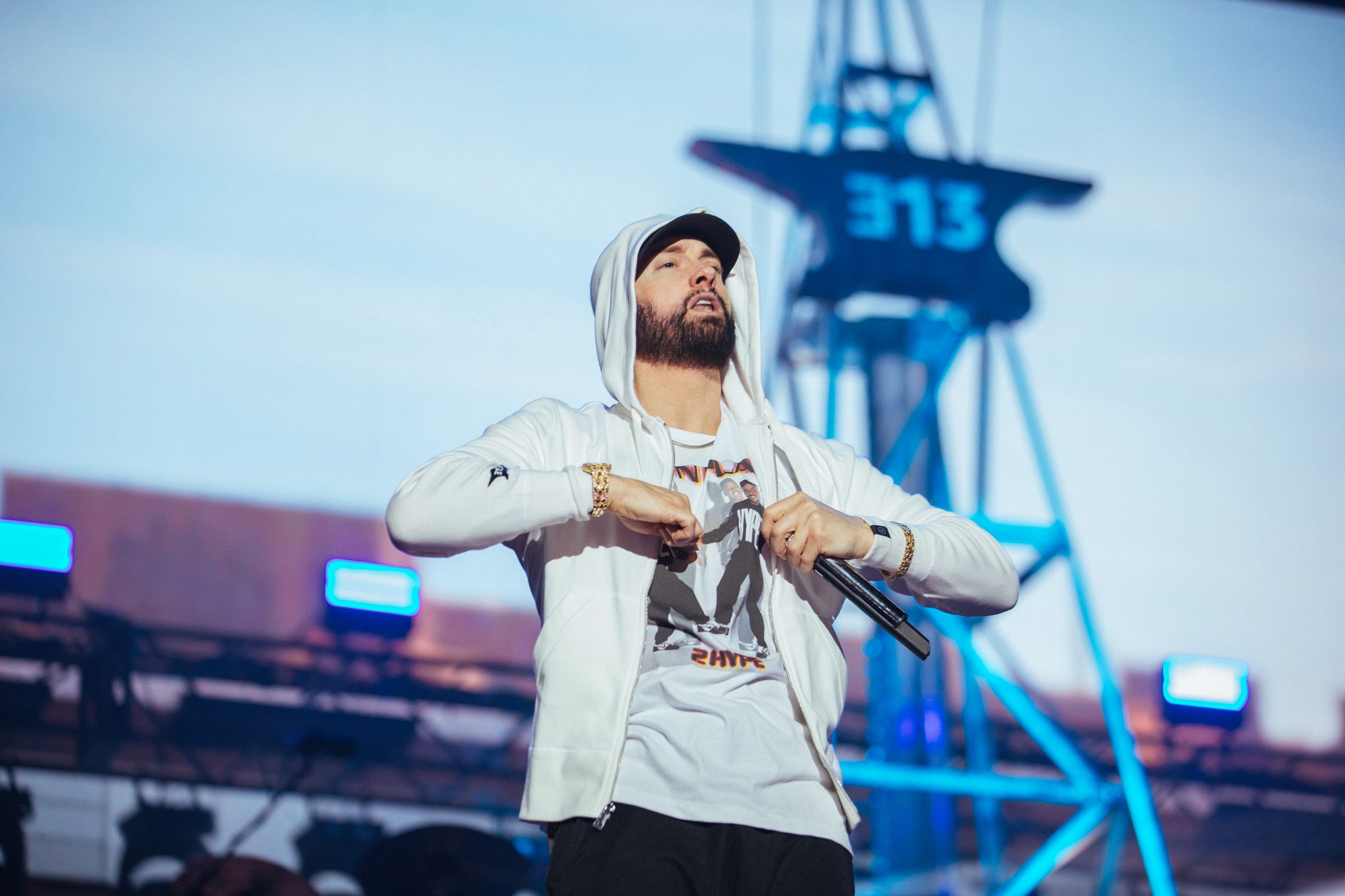 PHOTOS EMINEM LIVE IN ABU DHABI Eminem