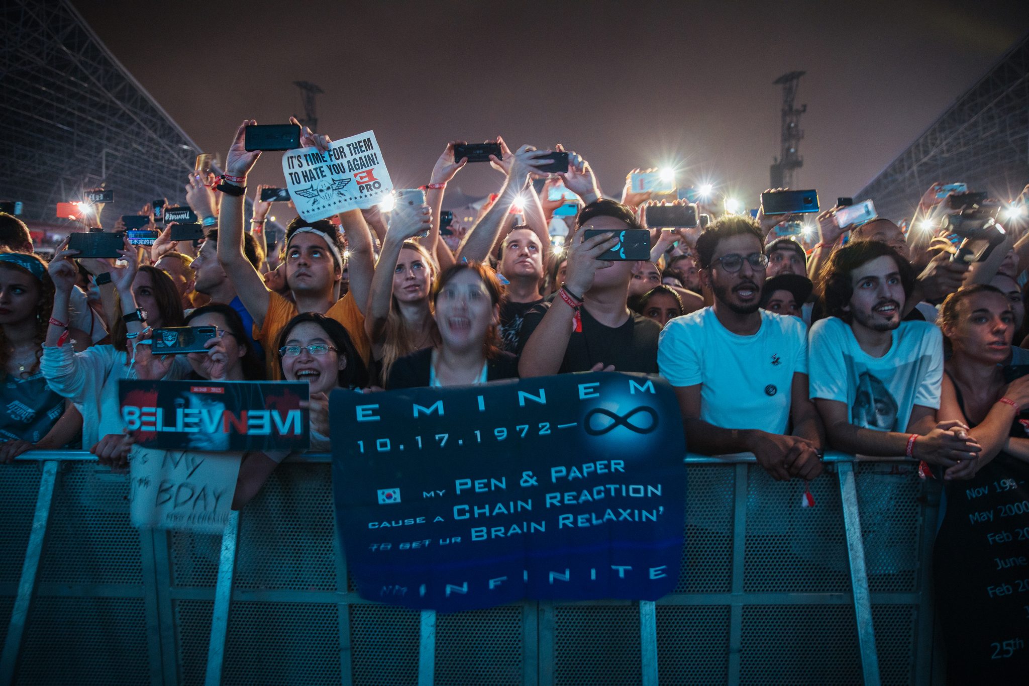 PHOTOS EMINEM LIVE IN ABU DHABI Eminem