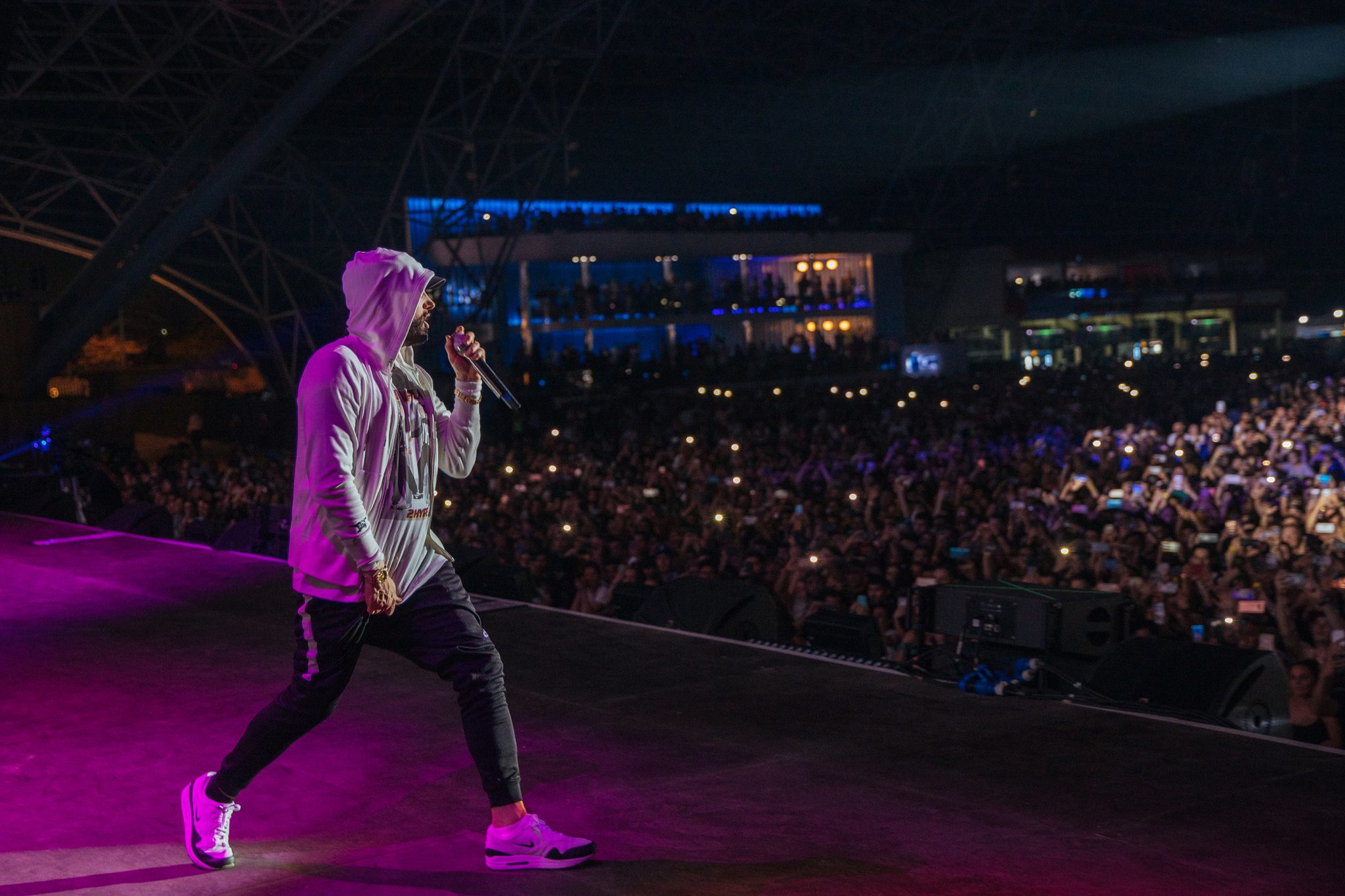 PHOTOS EMINEM LIVE IN ABU DHABI Eminem
