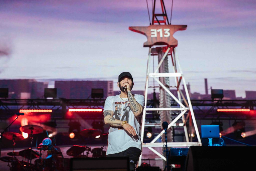 PHOTOS EMINEM LIVE IN ABU DHABI Eminem